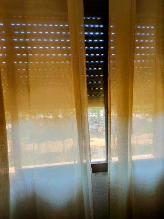 Cortinas Lino Natural Beige 245x140 Miulee