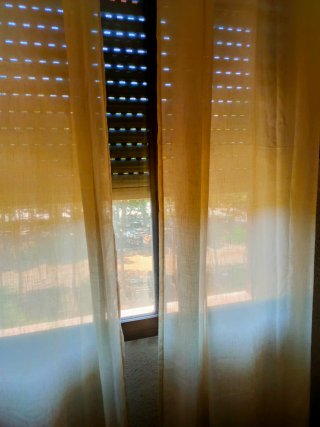 Cortinas Lino Natural Beige 245x140 Miulee