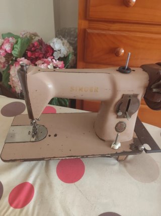 Máquina coser- Singer antigua, entrega en mano