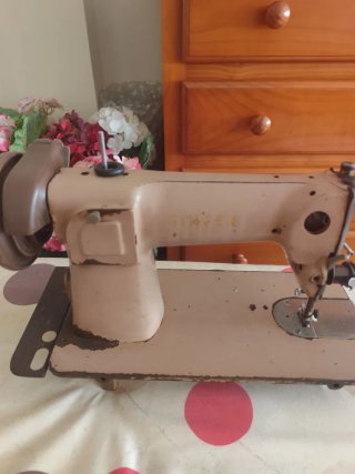 Máquina coser- Singer antigua, entrega en mano