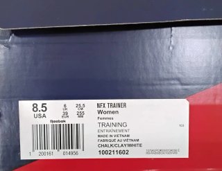 Zapatilla Reebok NFX Trainer Blanca y Rosa