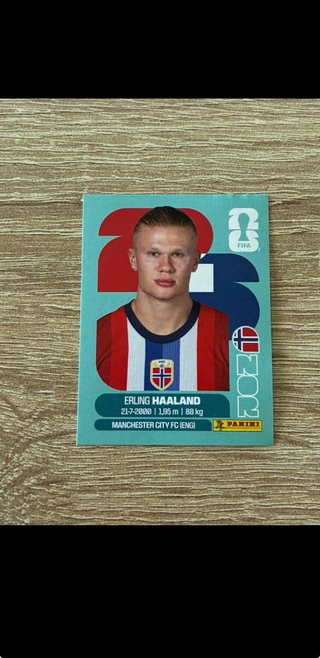 Cromo Erling Haaland Mundial FIFA 2026