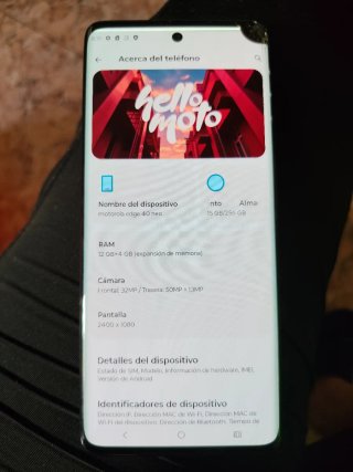 Motorola Edge 40 Neo Negro