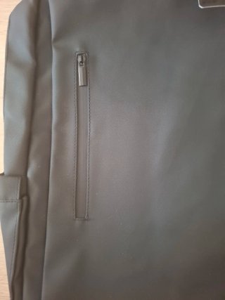 Mochila portátil negra Antonio Miró