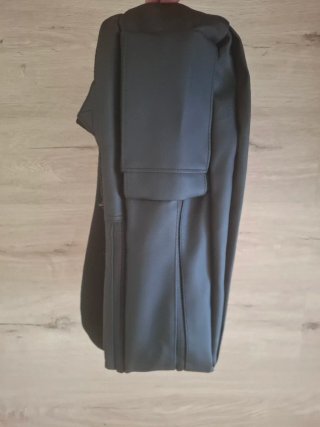 Mochila portátil negra Antonio Miró