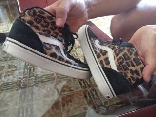 Zapatillas Vans Mujer Animal Print