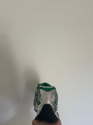 Bottega Veneta Zapatillas Verde/Plata
