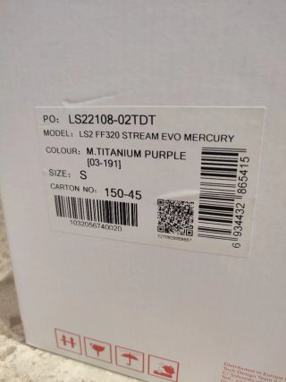 Casco LS2 Stream Evo Mercury Talla S