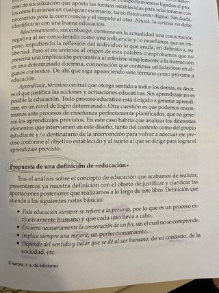 Teoría de la Educación