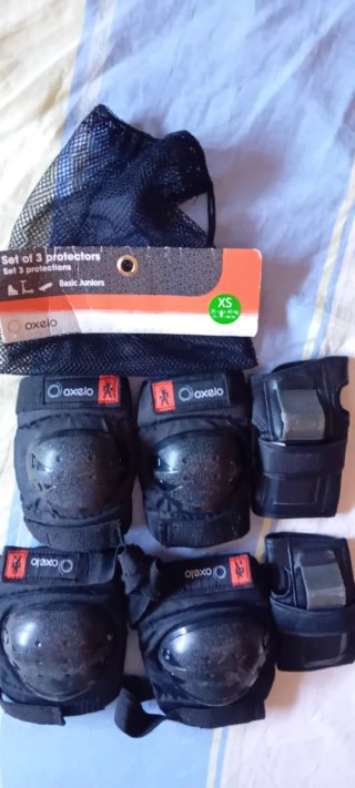 Protecciones Oxelo XS Patinaje Junior