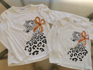 Conjunto camisetas madre e hija/hermanas