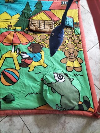 2 Mantas de actividades para bebé