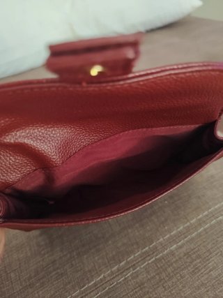 Cartera Chloe Roja Hebilla