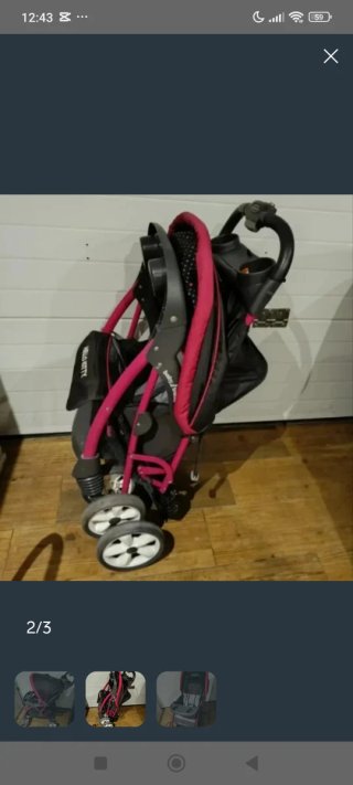 Silla de Paseo Baby Trend Hello Kitty