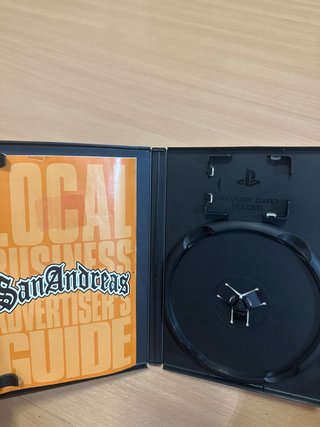 Carcasa GTA San Andreas PS2