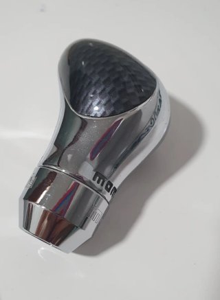 Pomo MOMO Metal Efecto Carbono