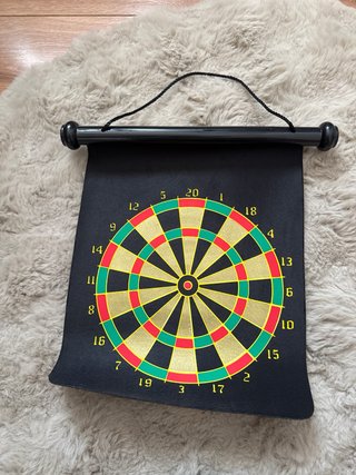 Juego de dardos magnéticos portátil