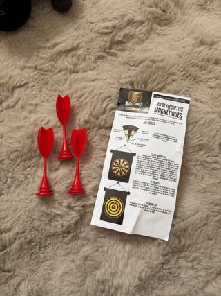 Juego de dardos magnéticos portátil