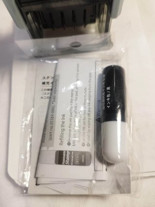 Sello marca Midori MD con Gatos Fechas Rotatorio y