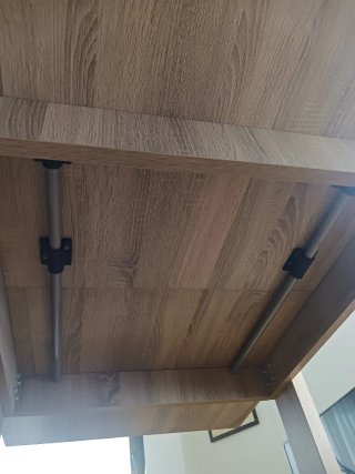 Mesa comedor extensible madera laminada