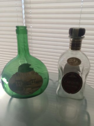 Bottiglie antiche da collezione