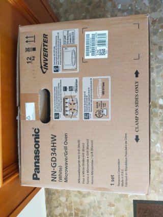 Microondas Panasonic NN-GD34HW Blanco