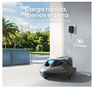 Robot Limpiafondos para piscinas desmontables