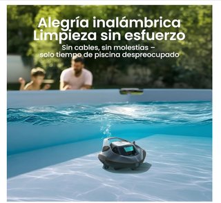 Robot Limpiafondos para piscinas desmontables