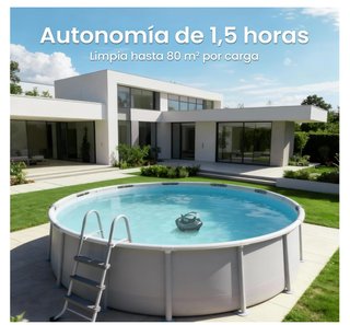 Robot Limpiafondos para piscinas desmontables