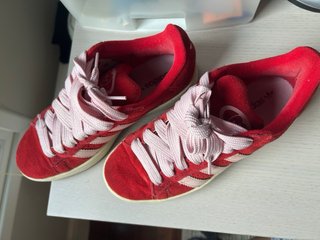 Zapatillas Adidas Campus 00s Rojas y Rosas