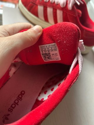 Zapatillas Adidas Campus 00s Rojas y Rosas