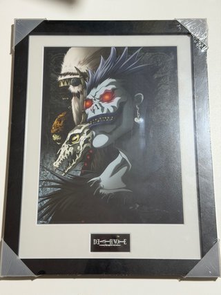 Lámina Enmarcada Death Note Ryuk