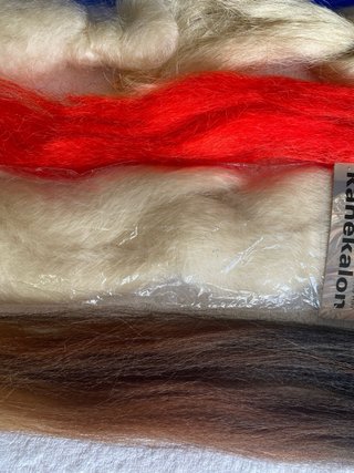 Kanekalon Pelo para Trenzas Colores Variados