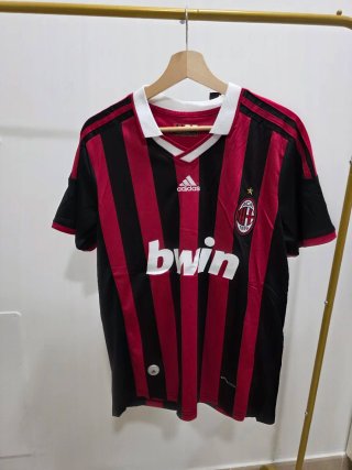 Camiseta Fútbol AMilan Ronaldinho 80- Talla L
