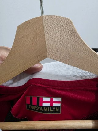 Camiseta Fútbol AMilan Ronaldinho 80- Talla L