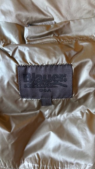 Gilet Blauer USA uomo nero taglia L