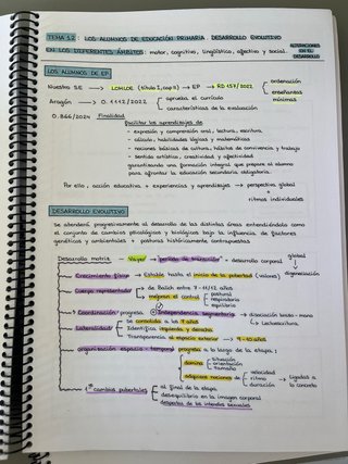 Esquemas oposiciones pedagogía terapéutica
