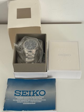 Seiko 5 Reloj Automático Día-Fecha 37.5mm full set