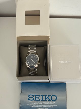 Seiko 5 Reloj Automático Día-Fecha 37.5mm full set