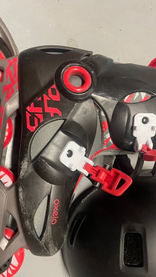 Patines y casco infantil Oxelo