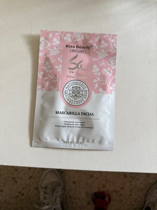 Mascarilla Facial Kiss Beauty Esencia Árabe