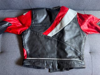 Mono de moto Silmar mujer cuero 2 piezas talla 40