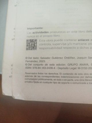 Lengua y Literatura, 2 ESO, Operación mundo