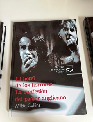 Vendo tres libros de Novela de Suspende y Terror
