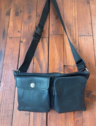 Borsa a tracolla Harley-Davidson in pelle nera
