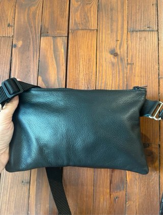 Borsa a tracolla Harley-Davidson in pelle nera