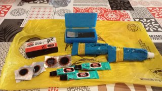 Kit de reparación de pinchazos