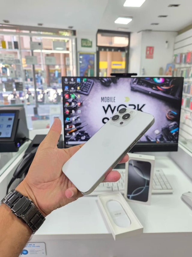 iPhone 16 Pro Max 256GB Blanco