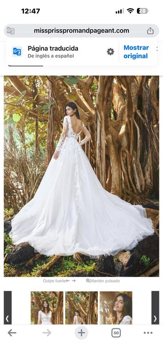 Vestido de Novia Encaje Precio original: 3.400€