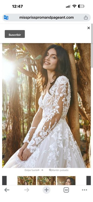Vestido de Novia Encaje Precio original: 3.400€